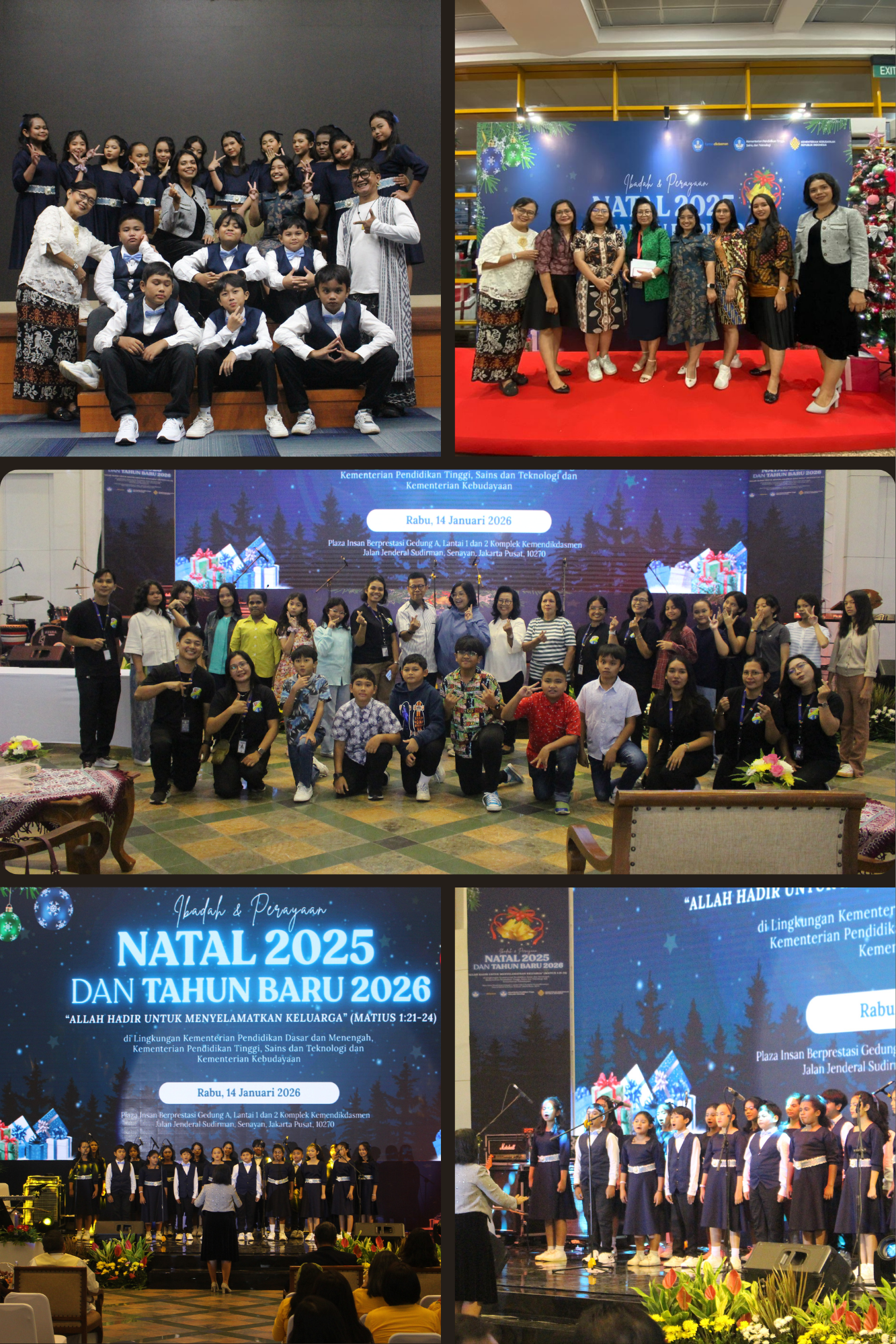 Natal bersama 3 Kementrian