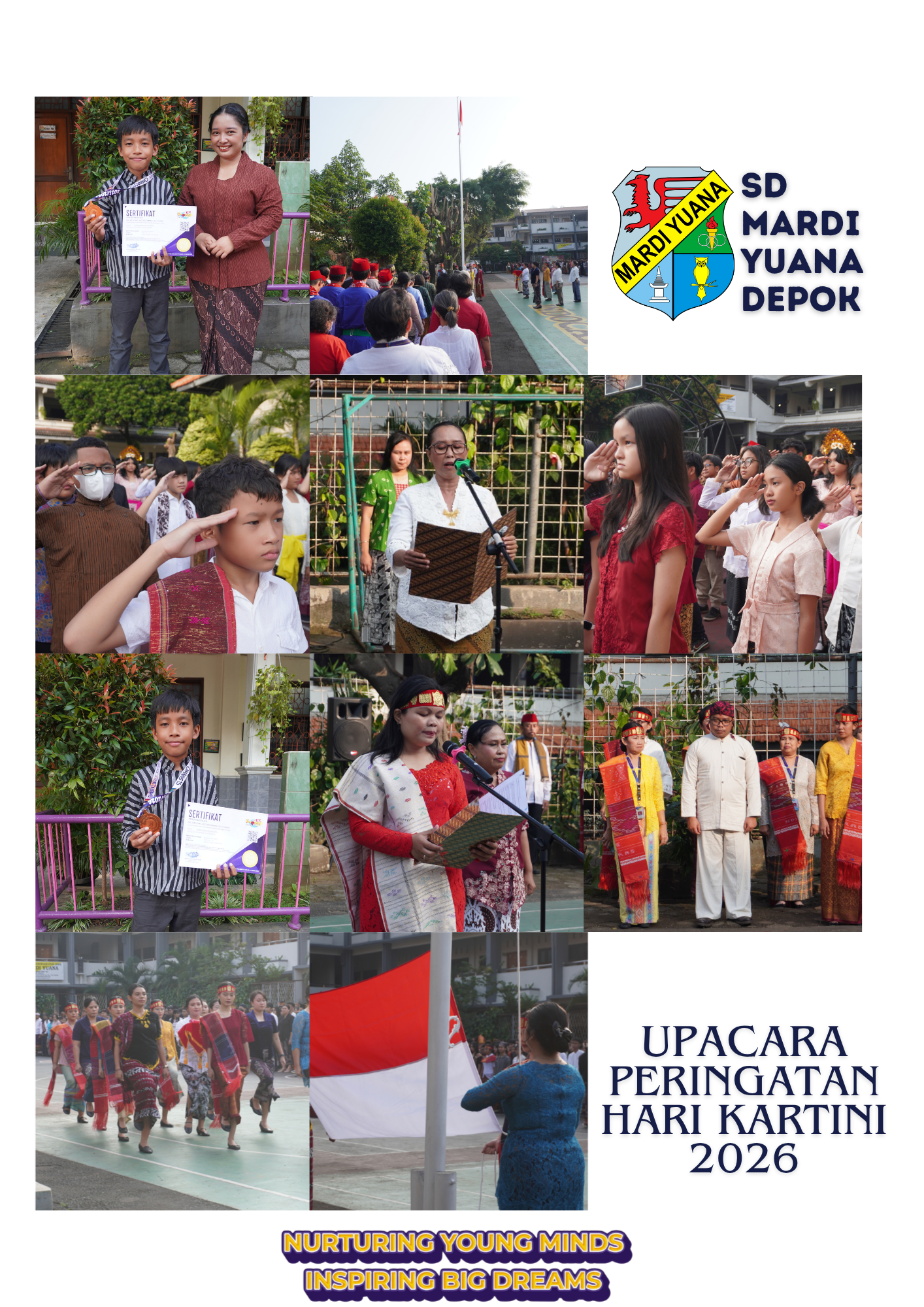 Upacara Bendera Hari Kartini & Apresiasi Prestasi Siswa