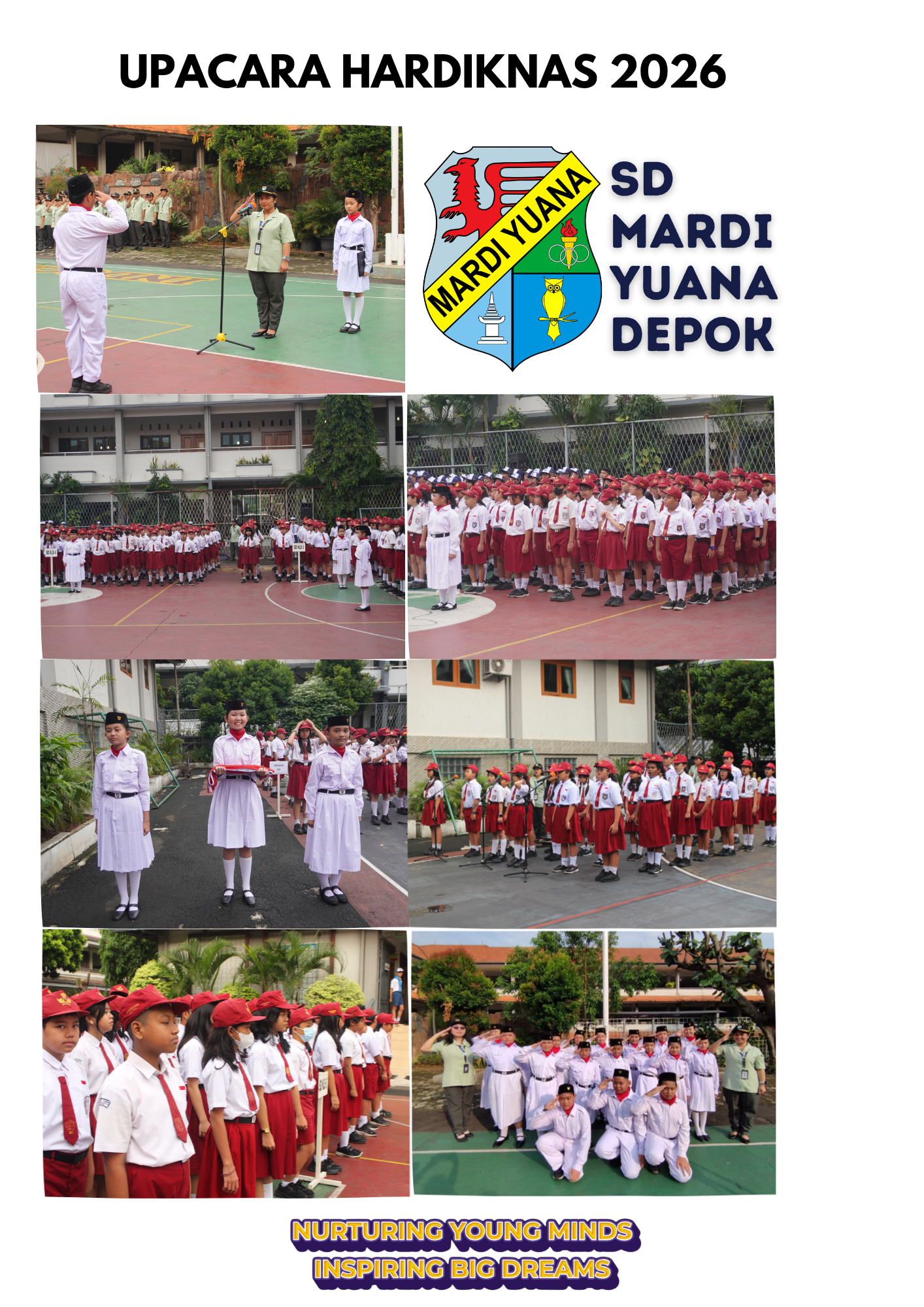 Upacara Hardiknas 2026 Mardi Yuana Depok