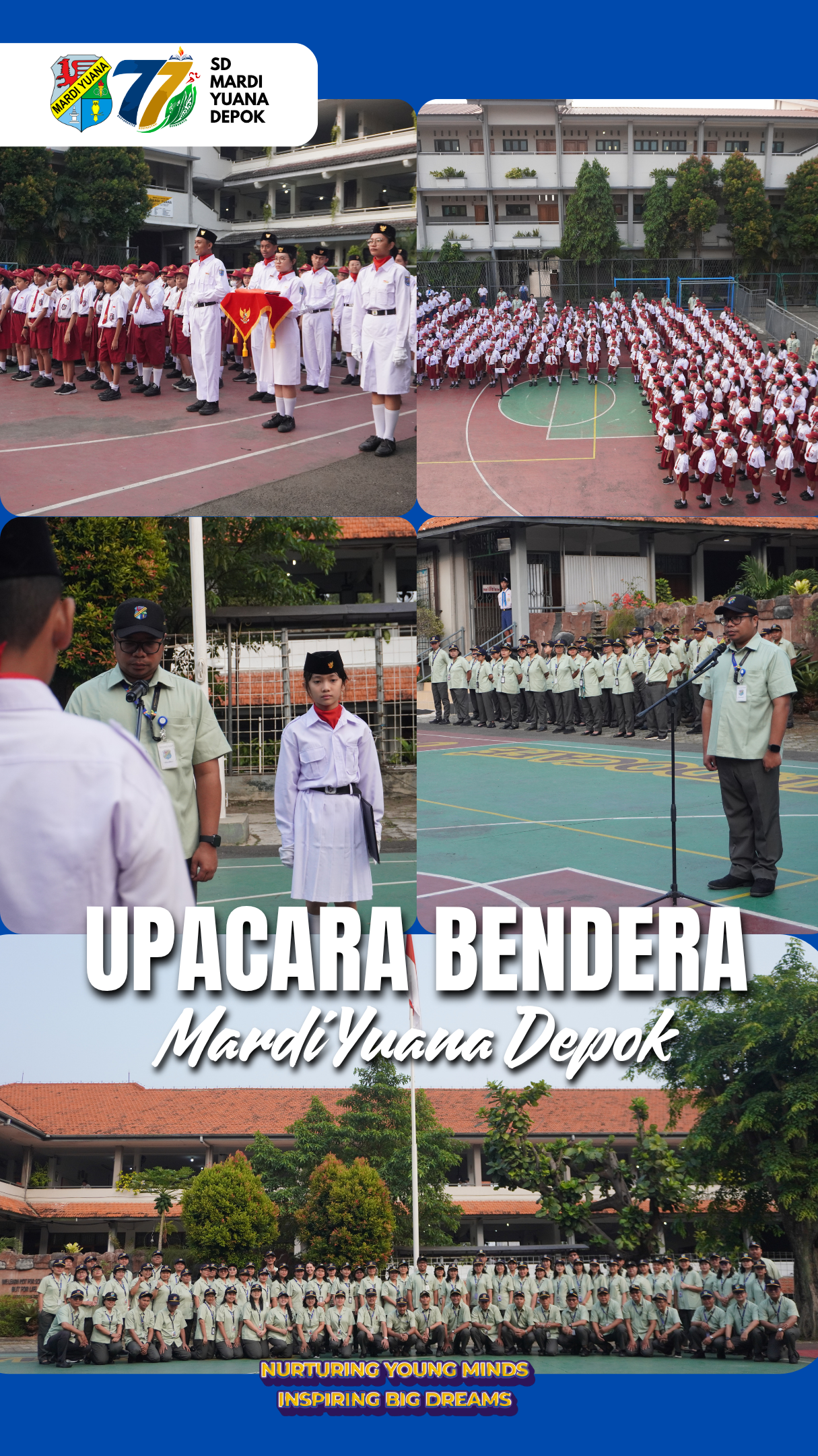 Upacara Bersama Unit Mardi Yuana Depok