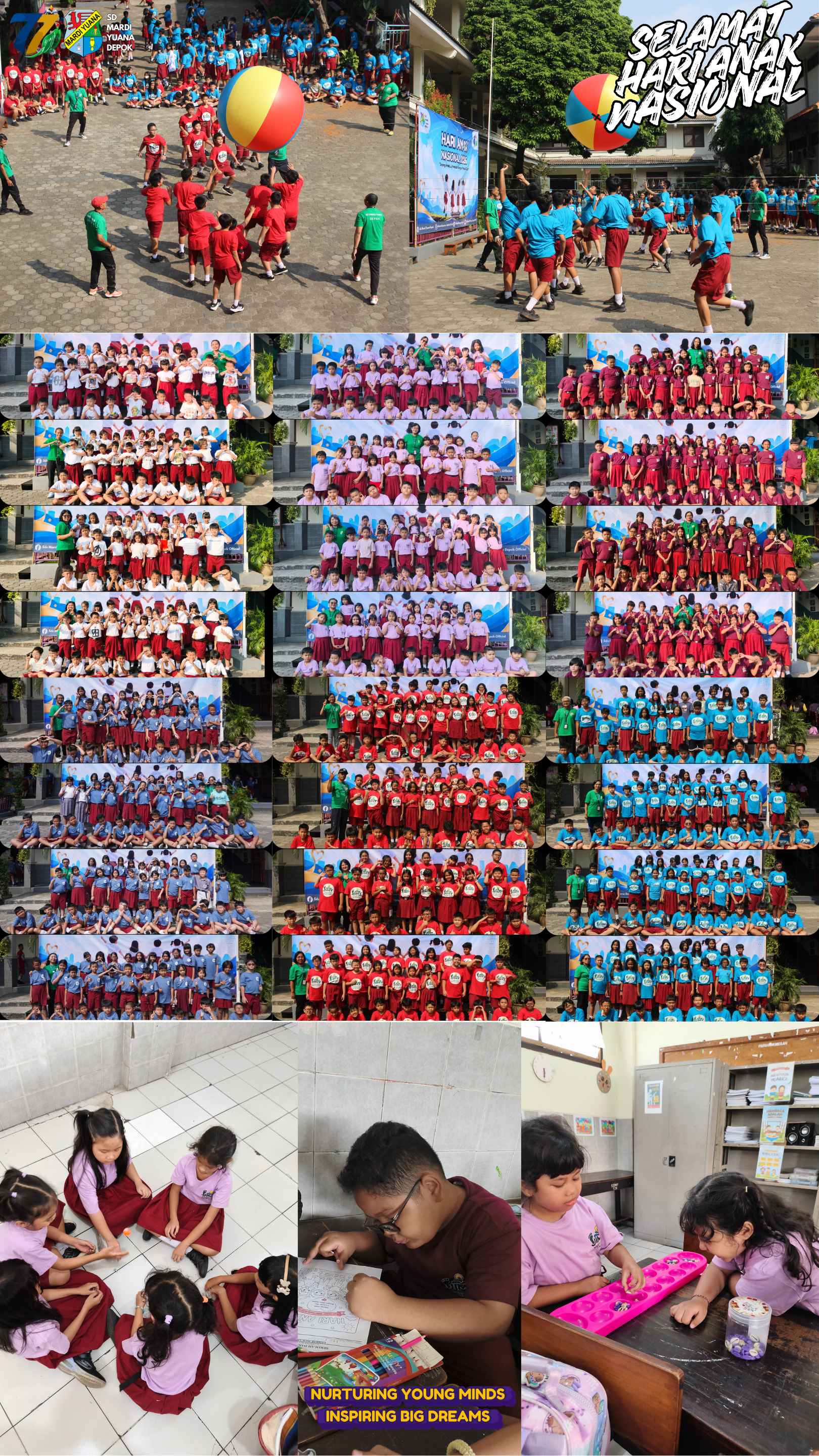 Hari Anak Nasional 2026 di SD Mardi Yuana Depok