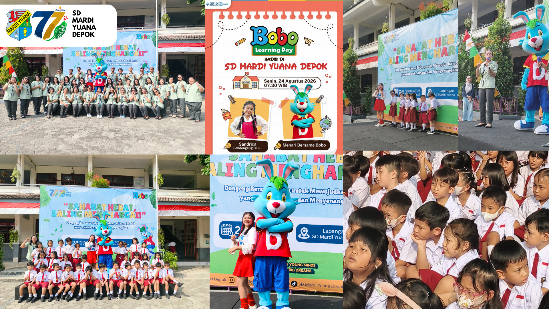 Bobo Learning Day di SD Mardi Yuana Depok